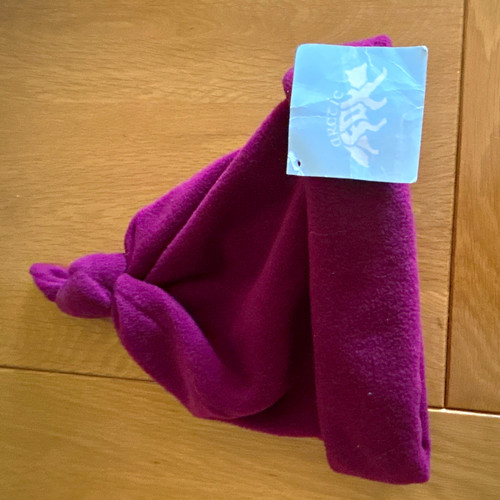 Arctic fox deep pink fleece - arctic,