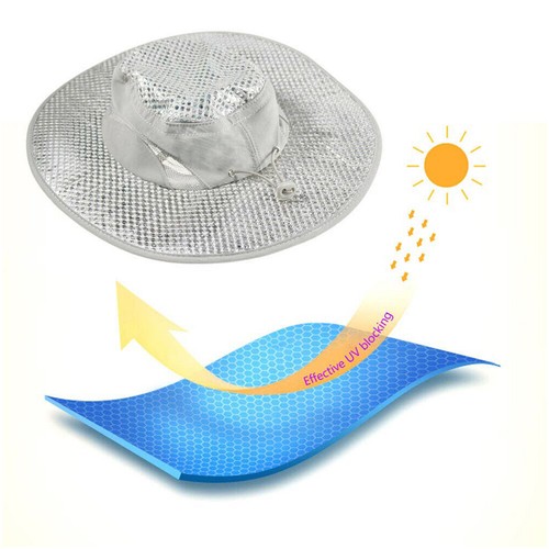 Evaporative cooling bucket hat - bucket,