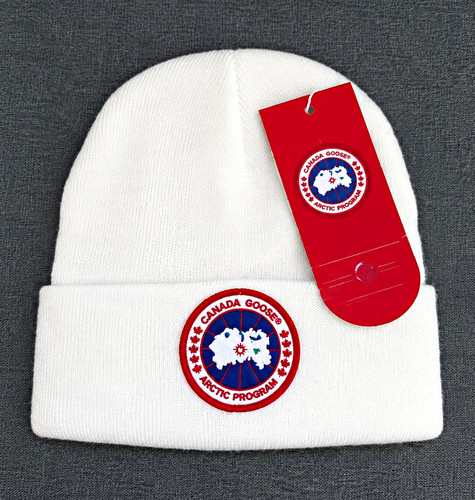 Canada goose white - canada, ribbed