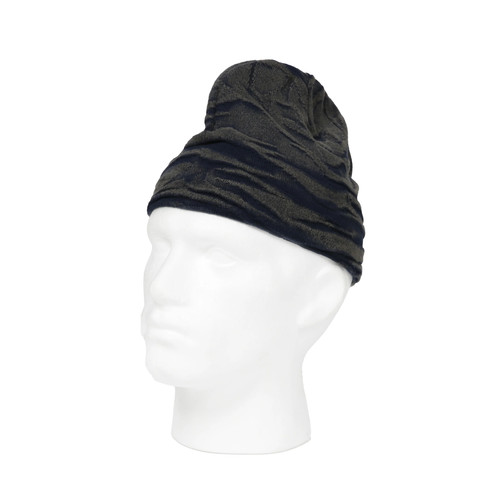 Arctic fox striped beanie hat - beanie,