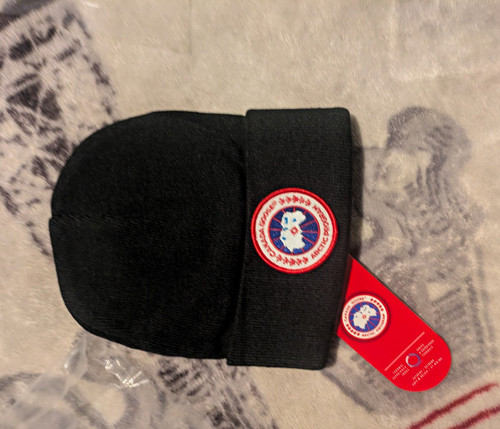 Canada goose black wool - goose, knit